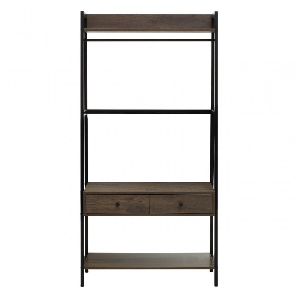 Bradbury Dark Oak Storage Unit, Brown