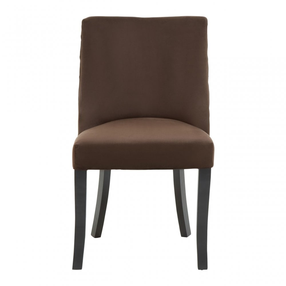 Fifty Five South Mink Velvet Dining Chair