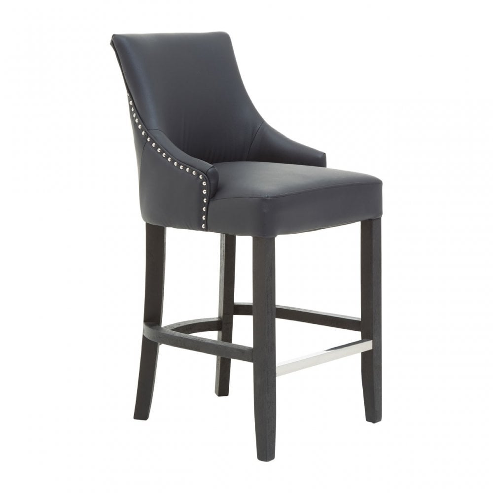 Fifty Five South Rubberwood Bar Chair