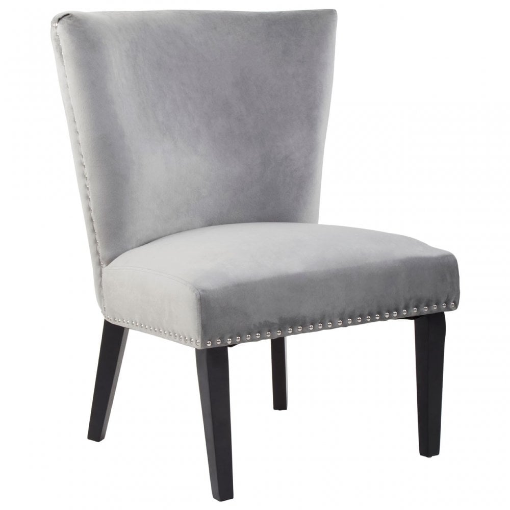 Kensington Townhouse Grey Winged Dining Chair