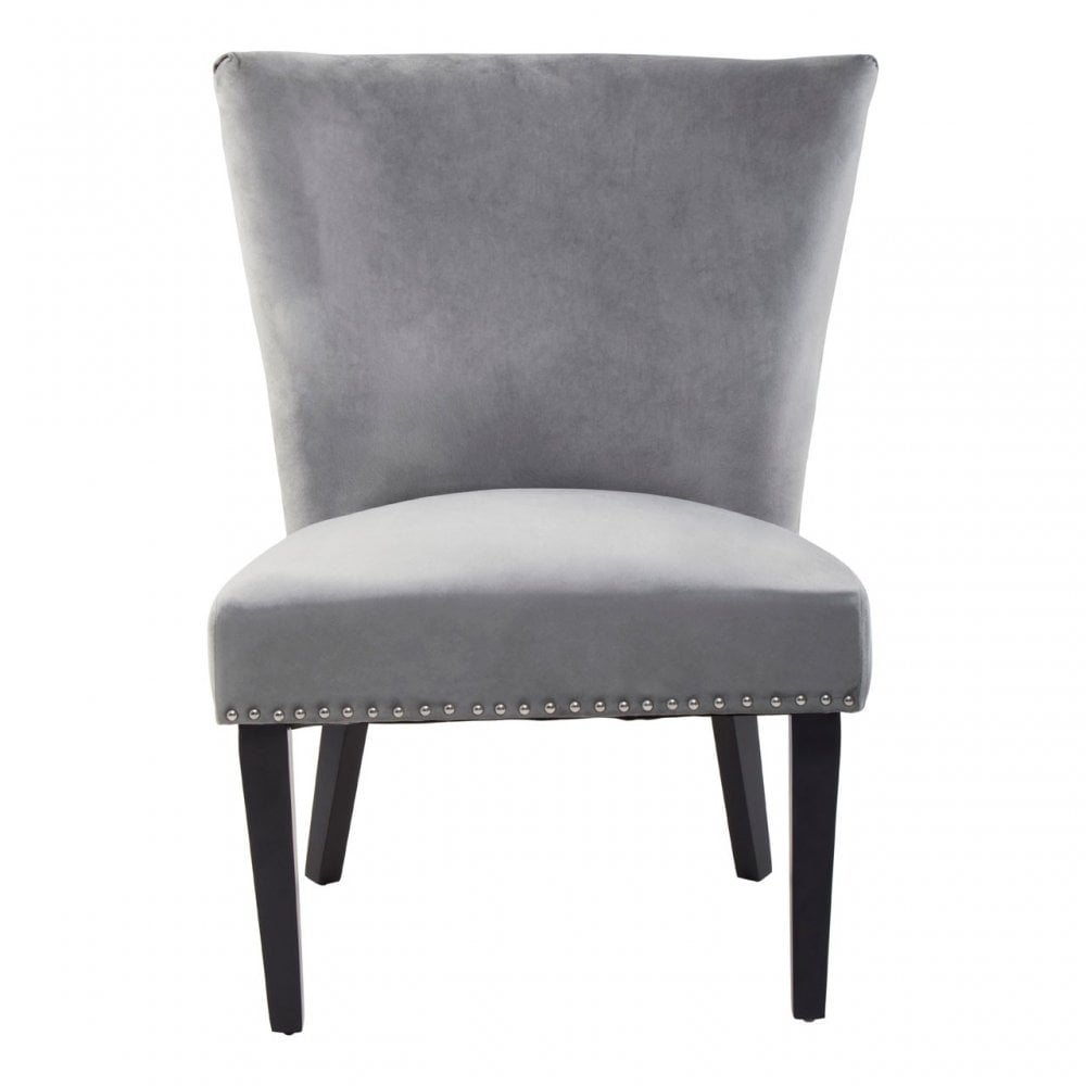 Kensington Townhouse Grey Winged Dining Chair