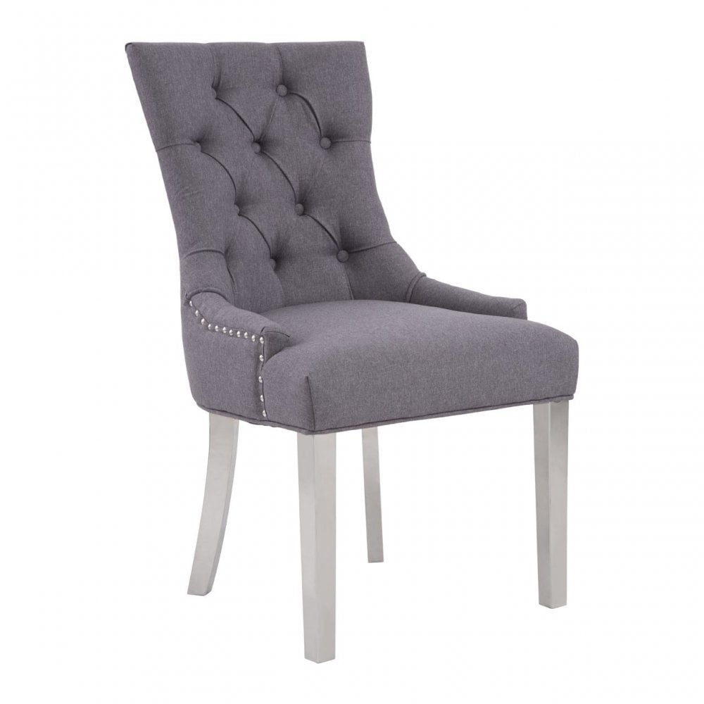 Richmond Grey Dining Chair, Grey