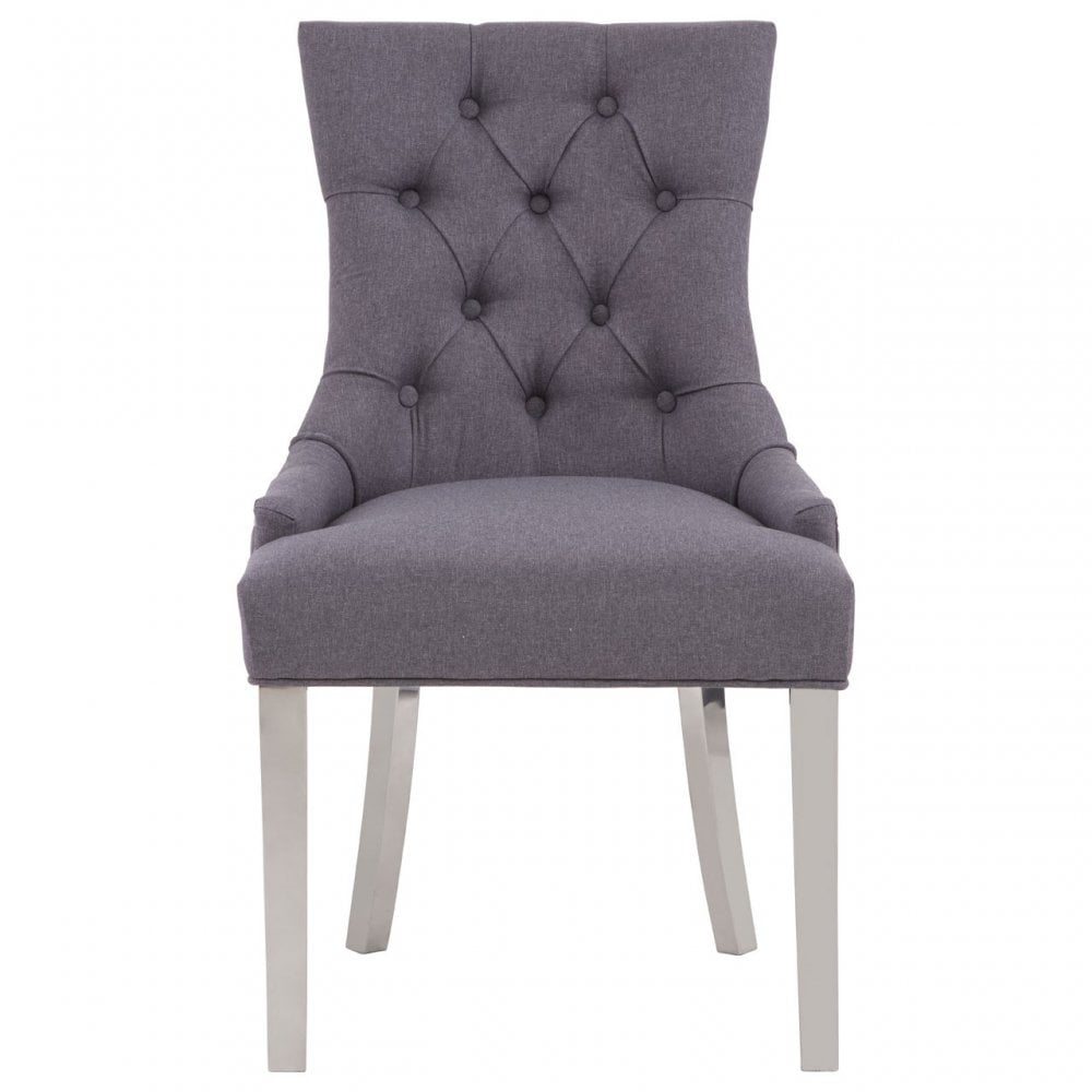 Richmond Grey Dining Chair, Grey