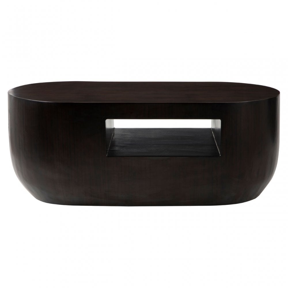 Gabelle Oblong Coffee Table, Brown