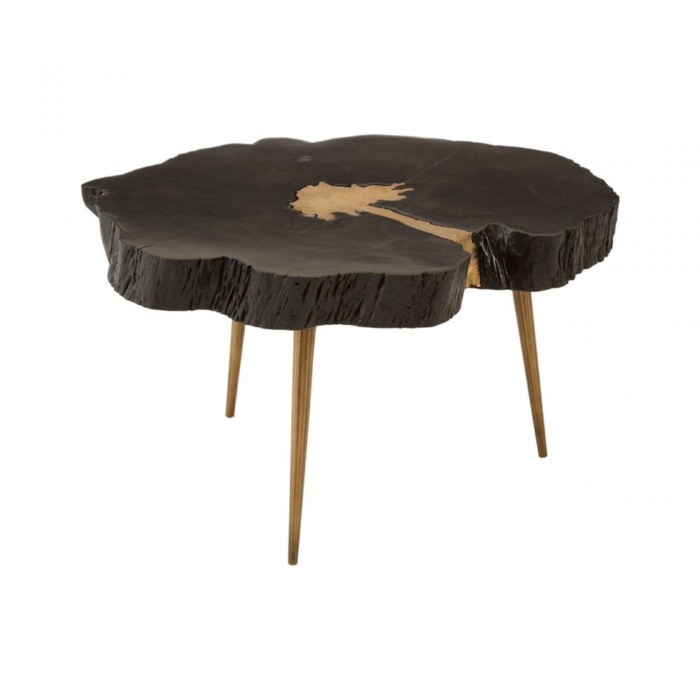 Almora Coffee Table , Gold