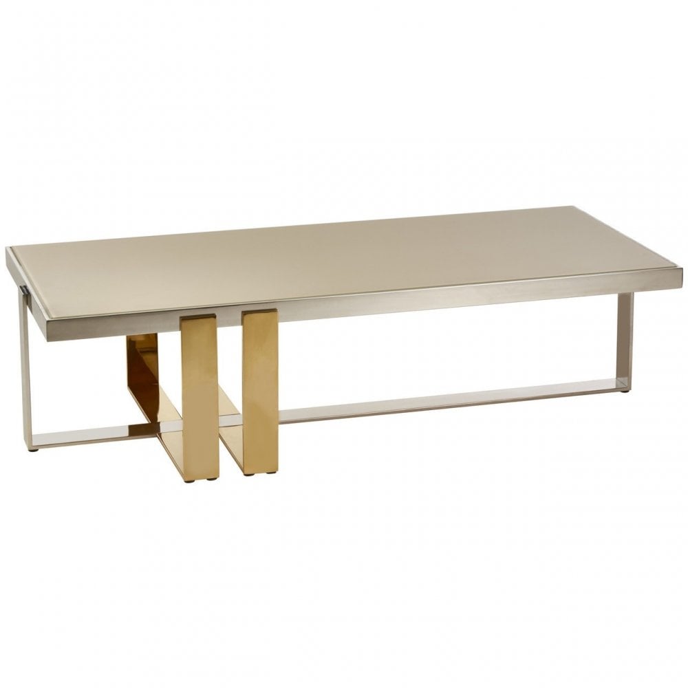 Demas Coffee Table, Silver