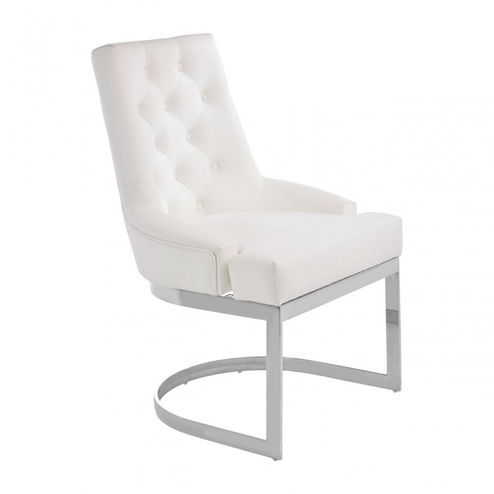 Azalea Ivory Dining Chair, Grey