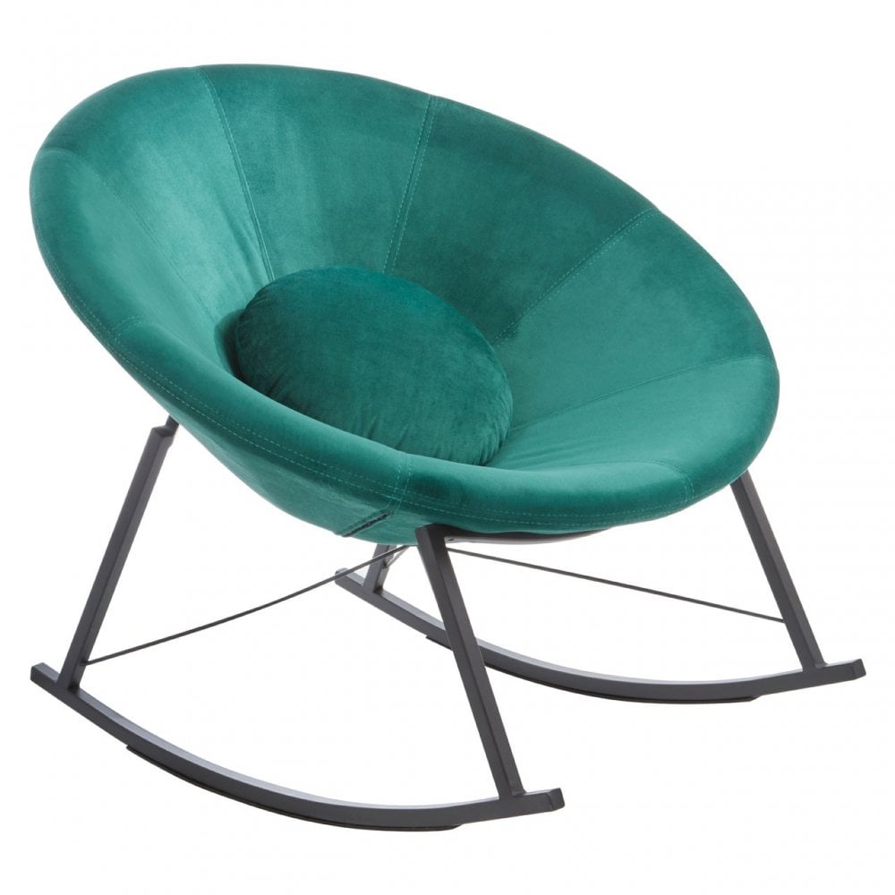 Arto Green Rocking Chair, Green