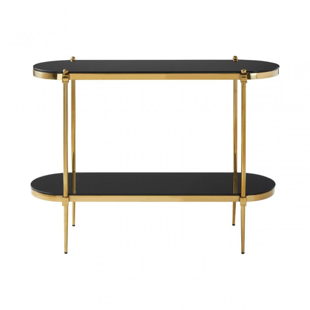 Arezzo Console Table, Black