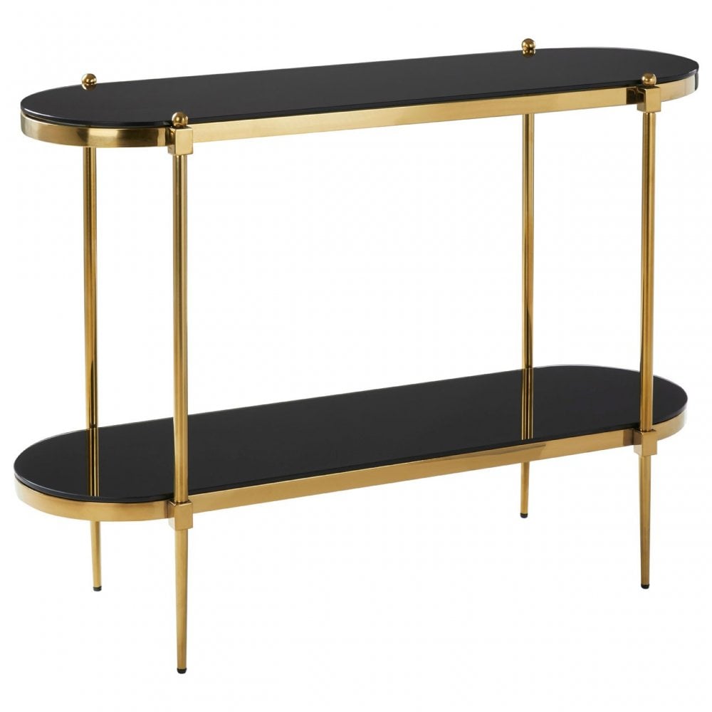 Arezzo Console Table, Black