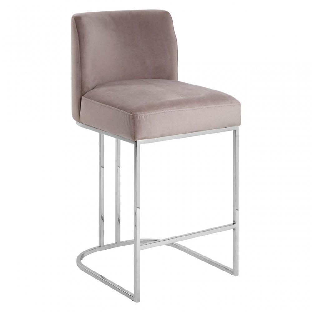 Piermount Grey Bar Stool, Grey