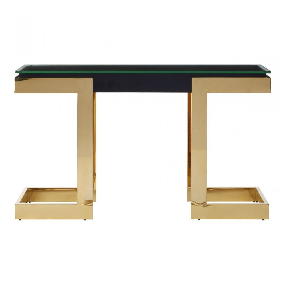 Deana Console Table, Gold