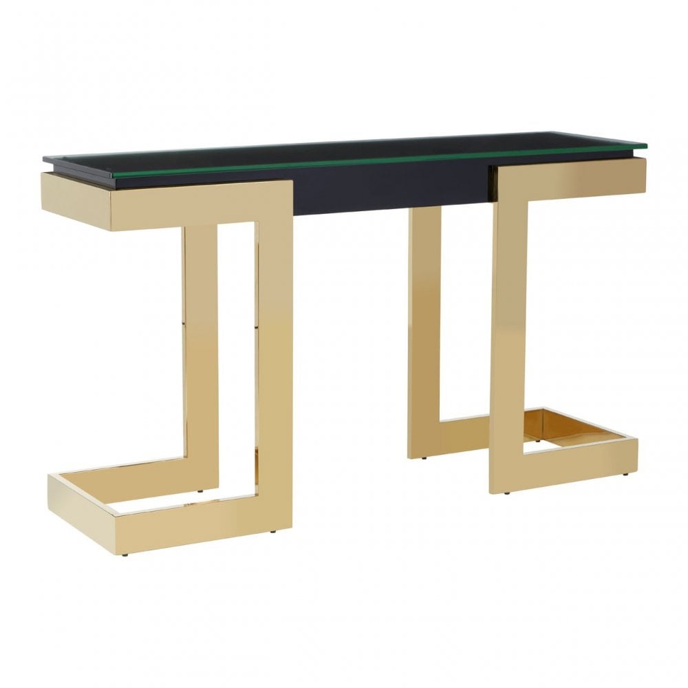 Deana Console Table, Gold