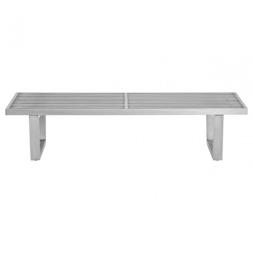 Horizon Bench, Silver