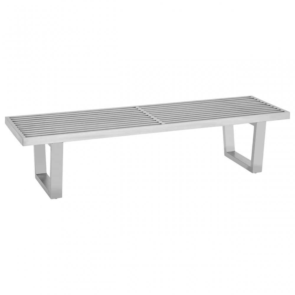 Horizon Bench, Silver