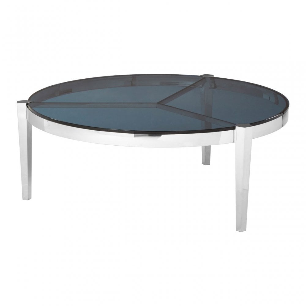 Piermount Round Coffee Table, Grey