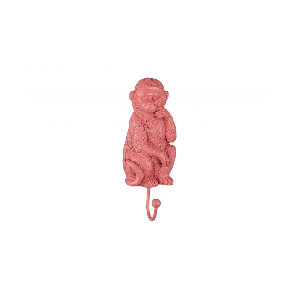 Coat Hook Monkey, Coral pink, Pink