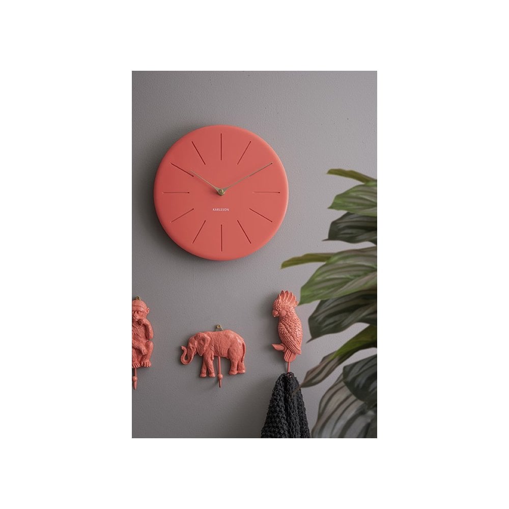 Coat Hook Monkey, Coral pink, Pink