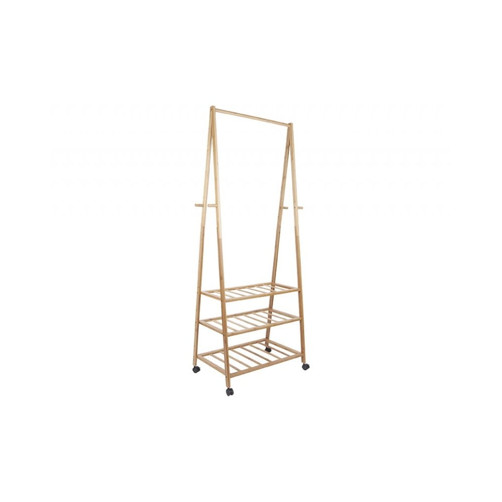 Cloth Rack Native, Bamboo, Brown