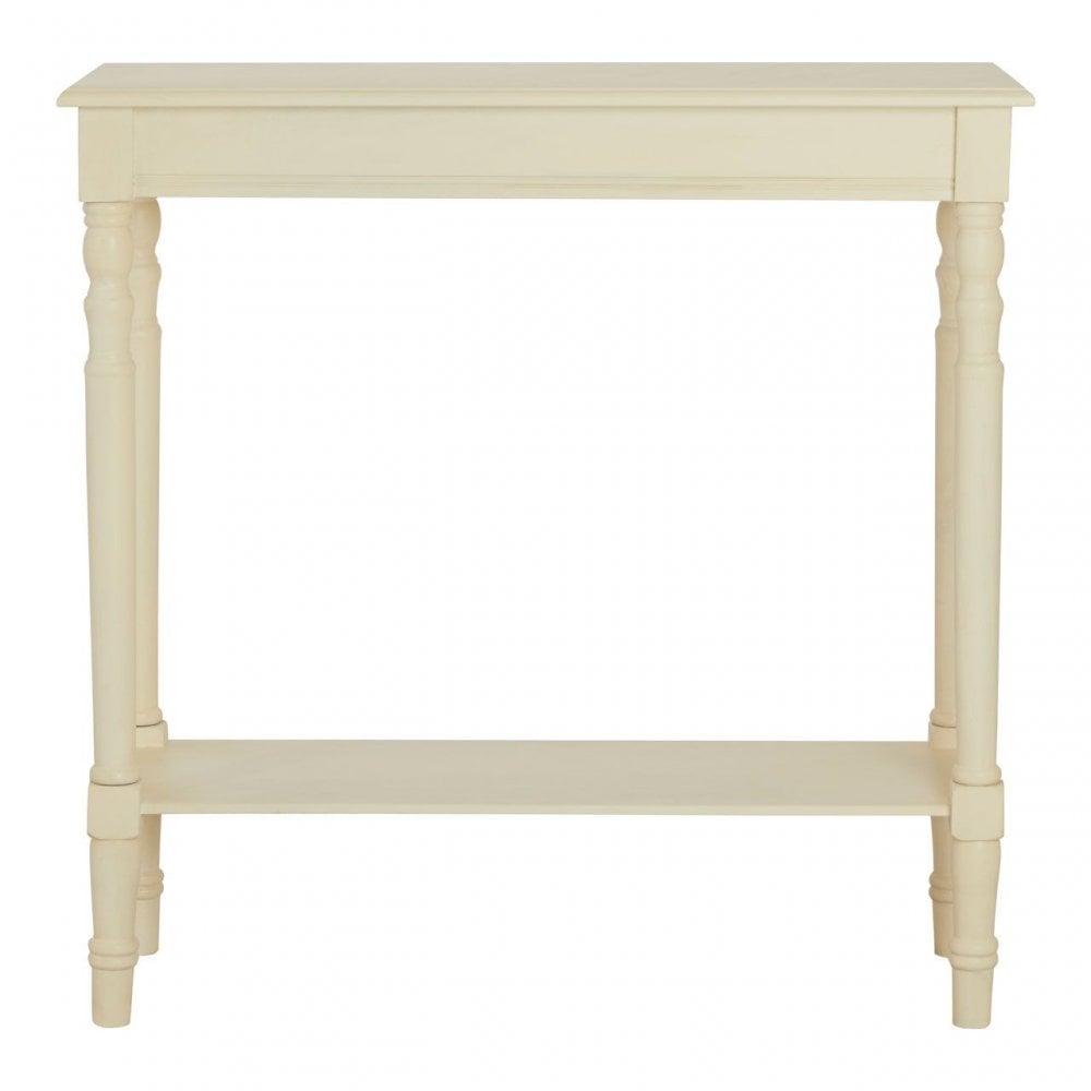 Heritage Antique White Console Table