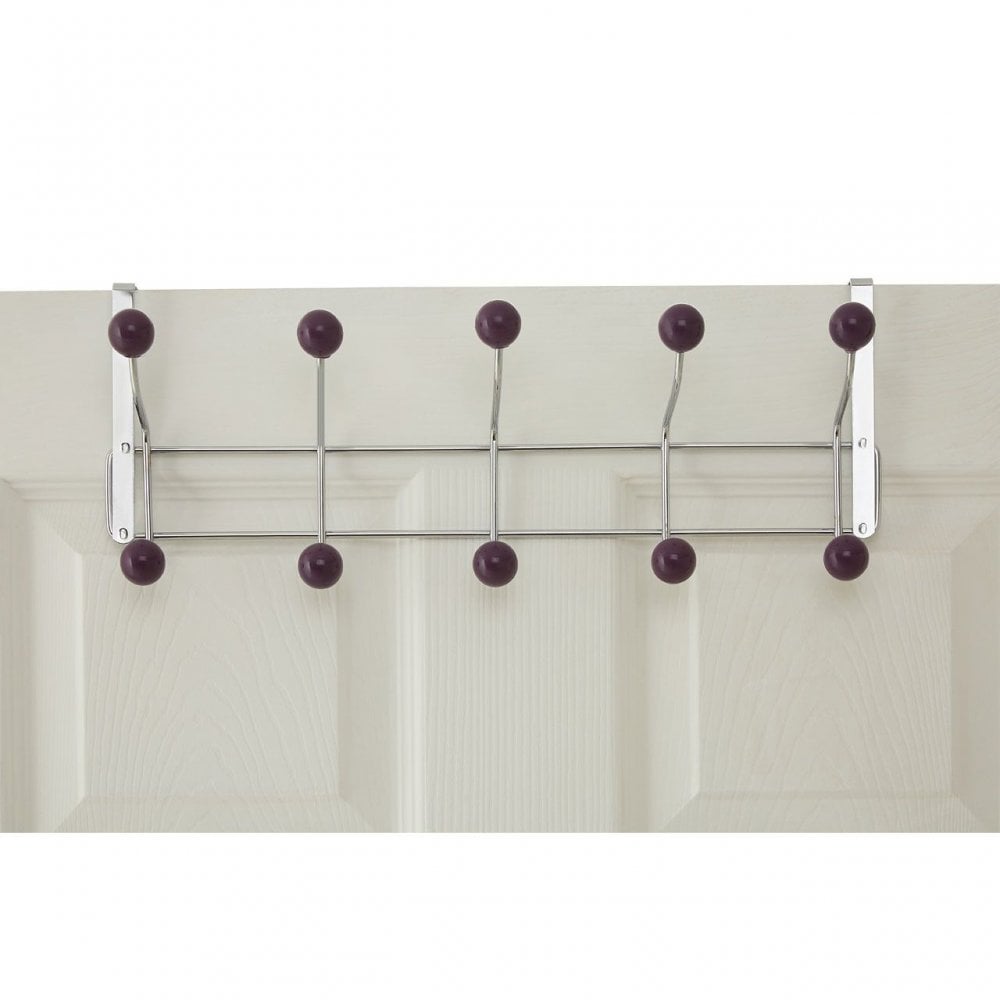 Purple Plastic Balls Over Door Hanger