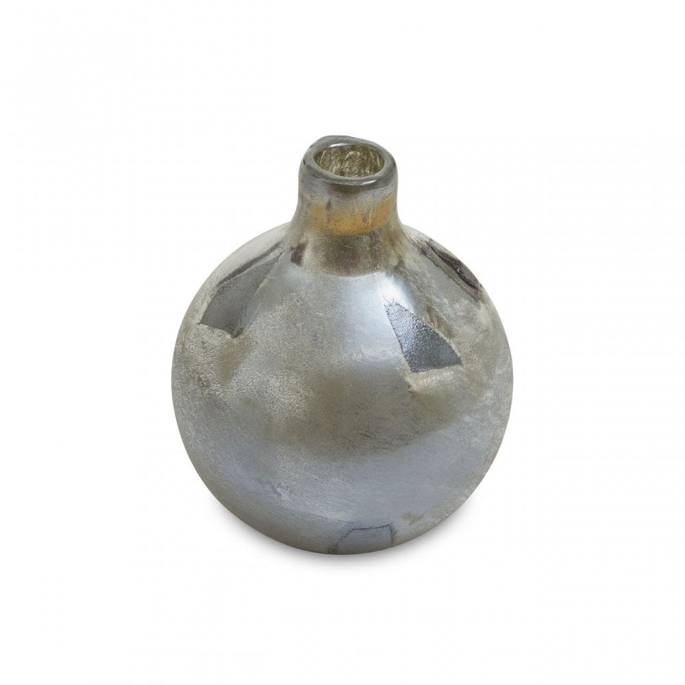 Herbie Small Metallic Bottle Vase