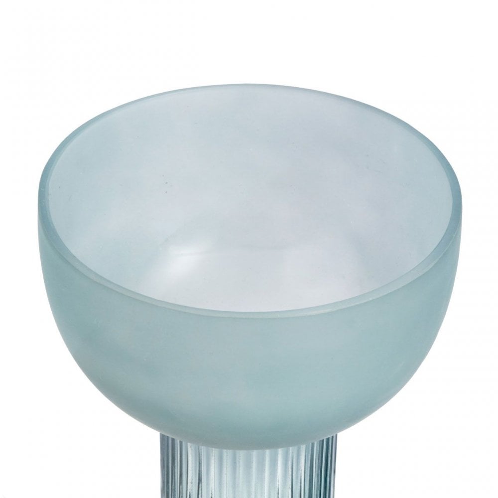 Esma Small Light Blue Glass Vase