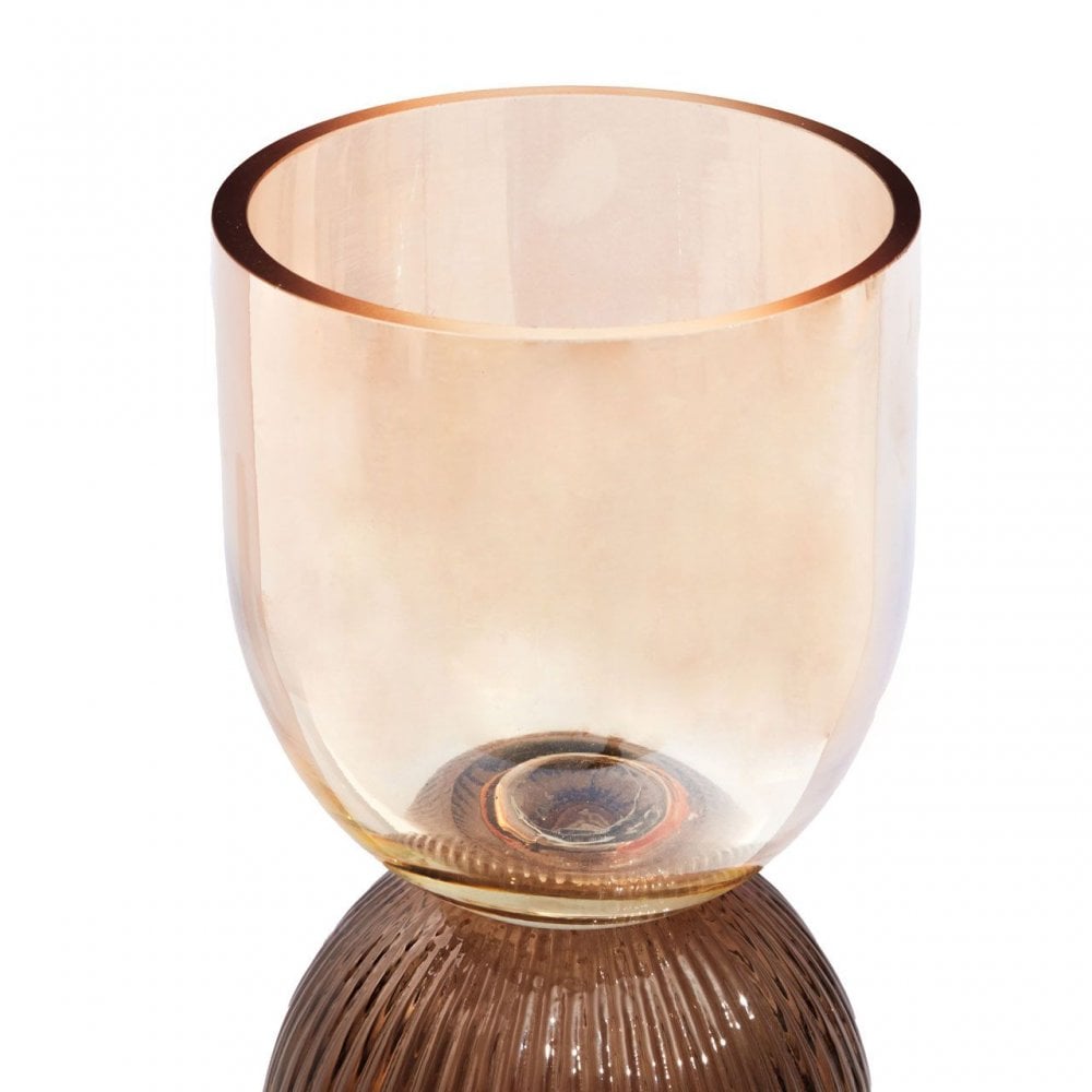 Esma Small Two Tone Glass Vase