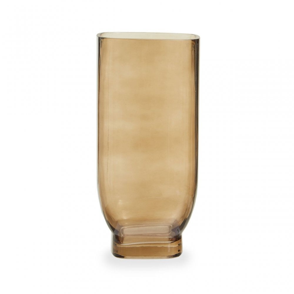 Emer Small Smoked Brown Vase