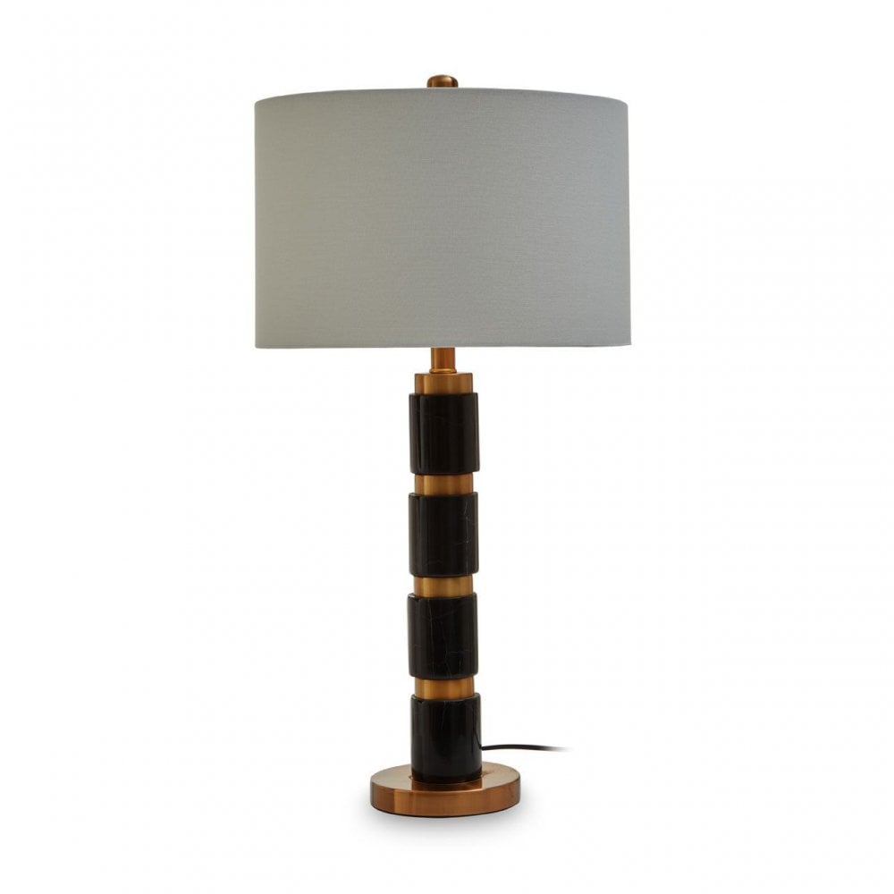 Elin Black Marble Table Lamp