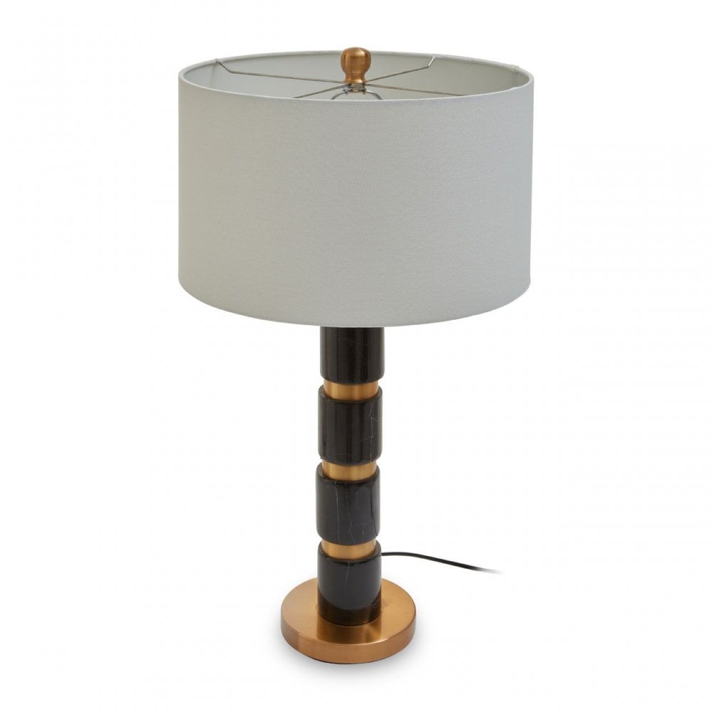 Elin Black Marble Table Lamp