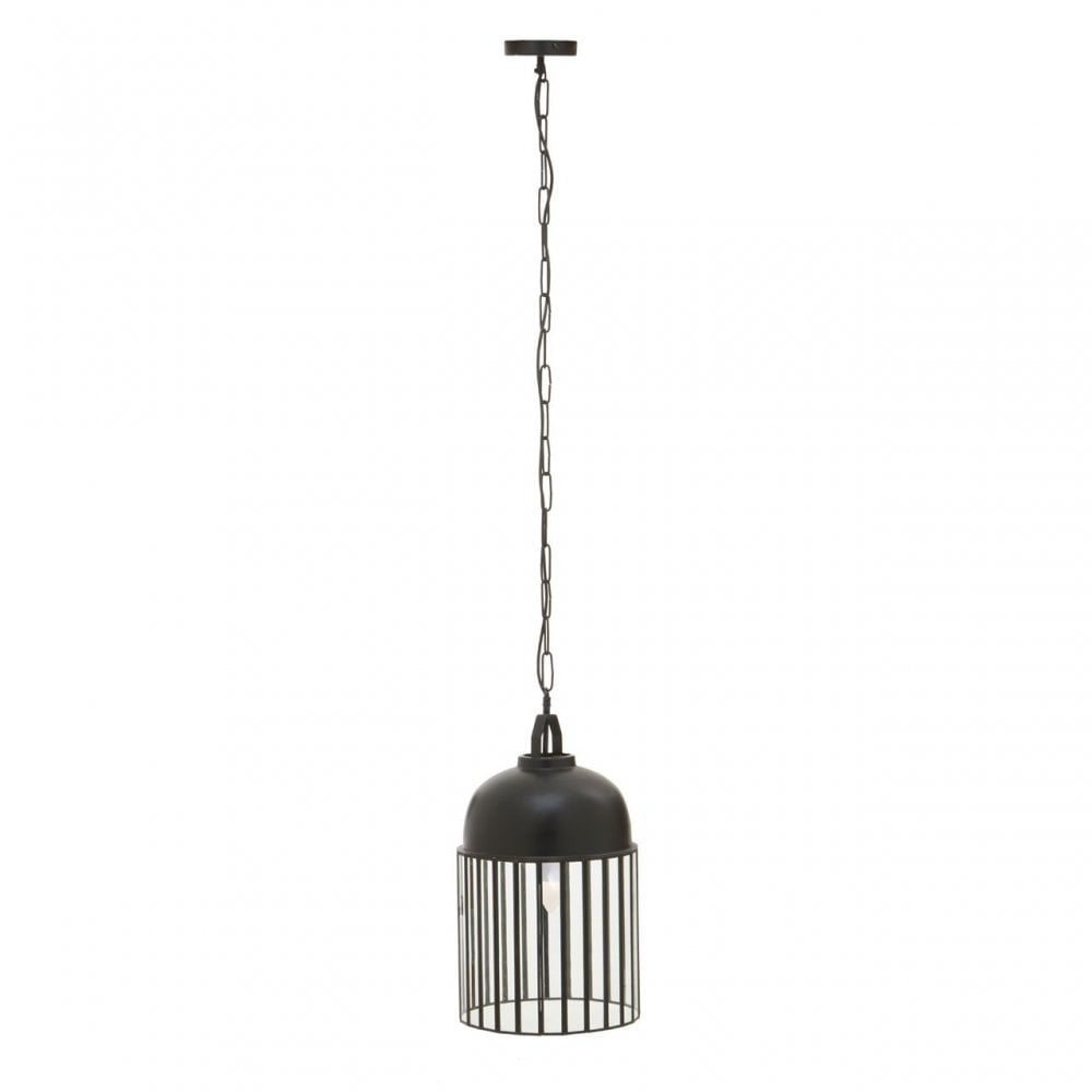 Preston Antique Black Pendant Light