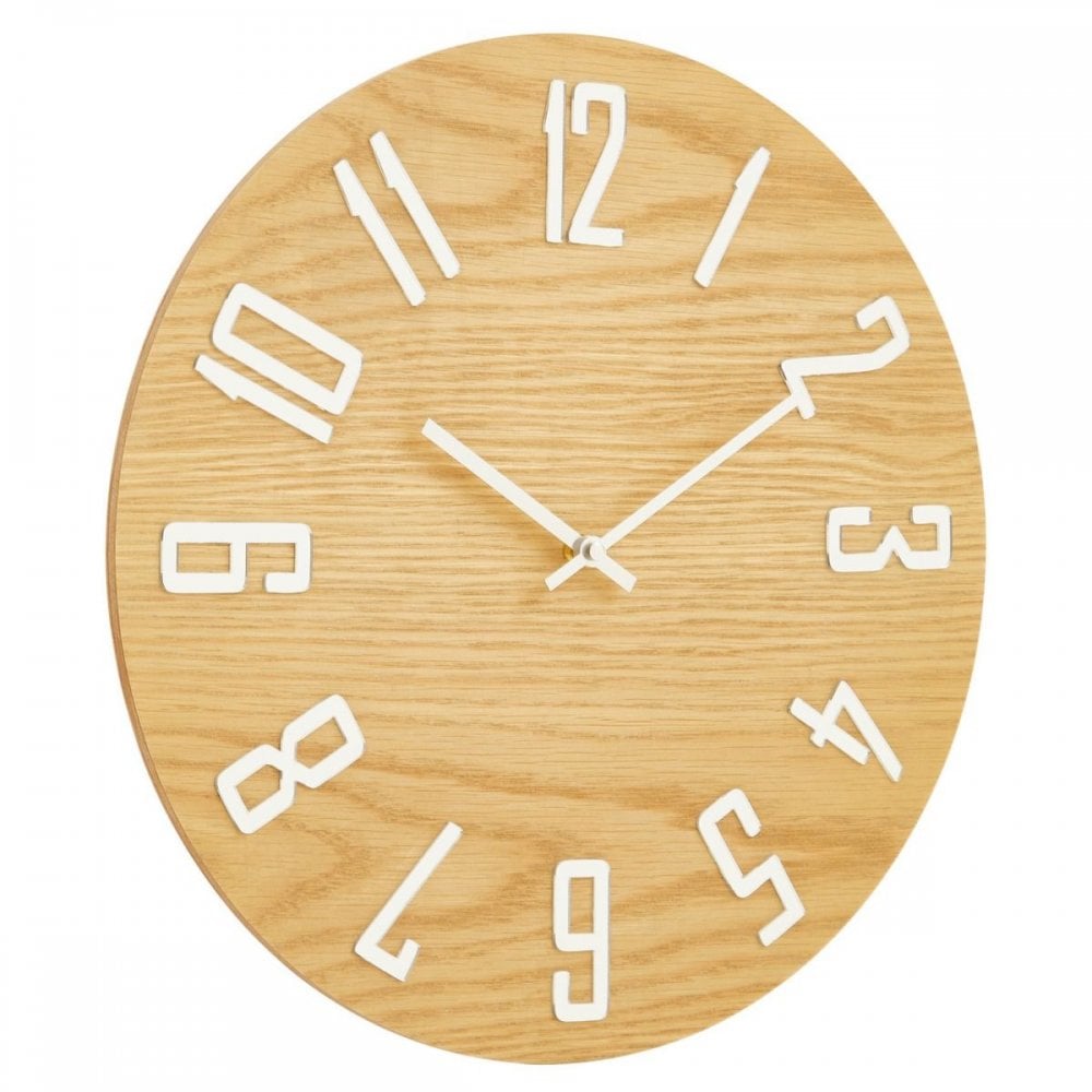 Vitus Natural Finish Wall Clock