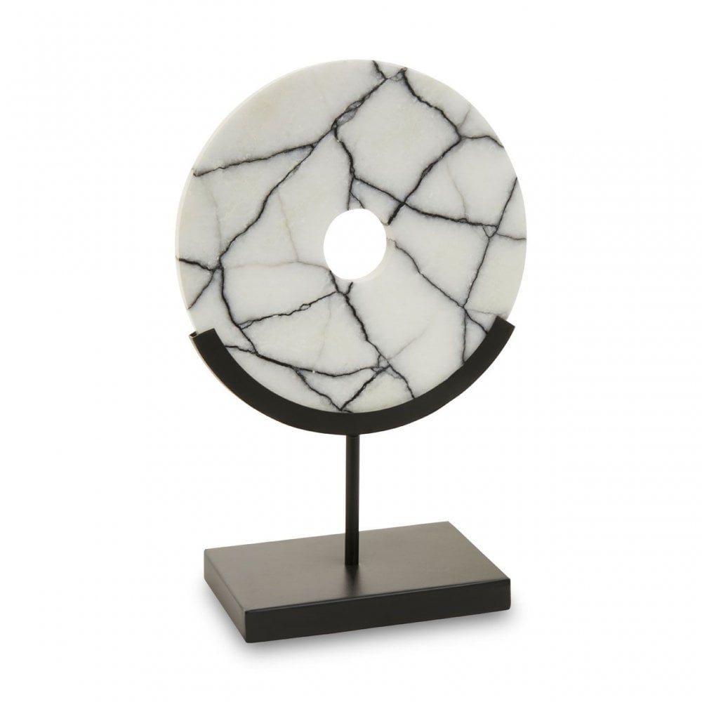 Marmara Black And White Marble Sculpture