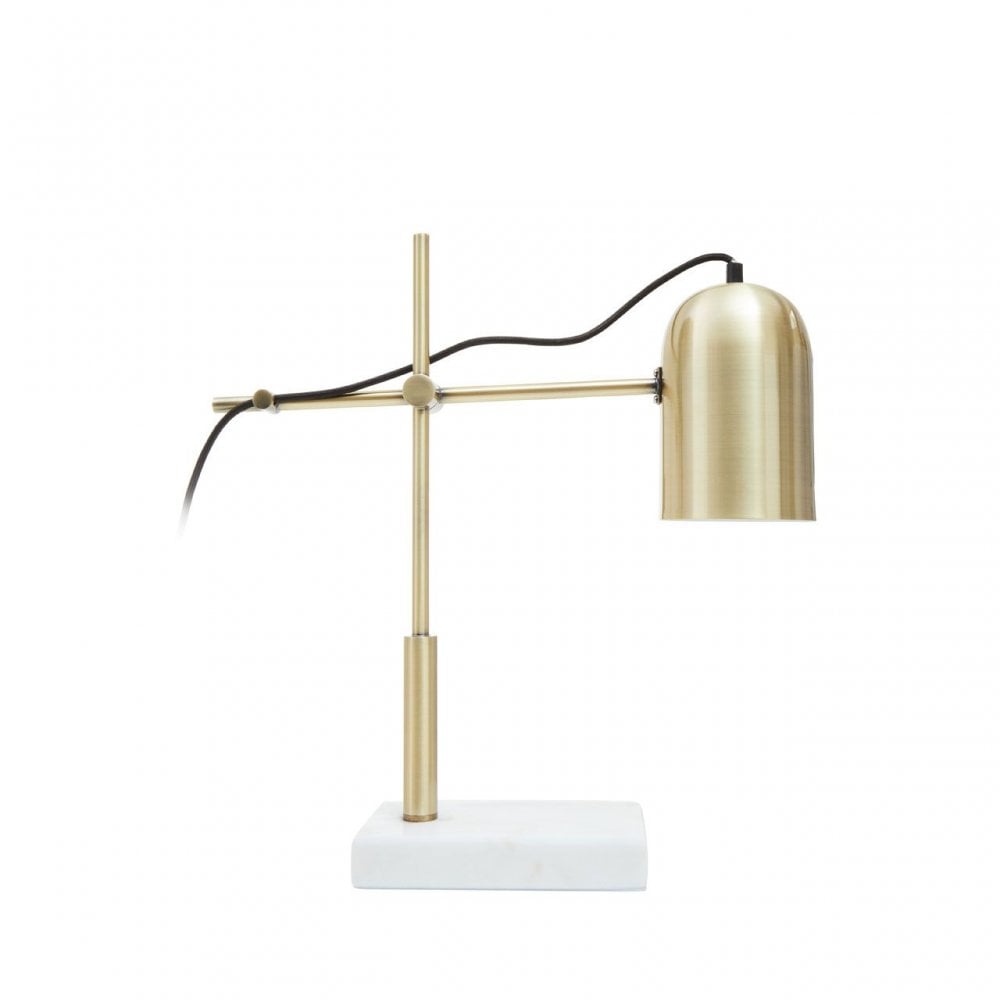 Equipoise Gold Shade Desk Lamp