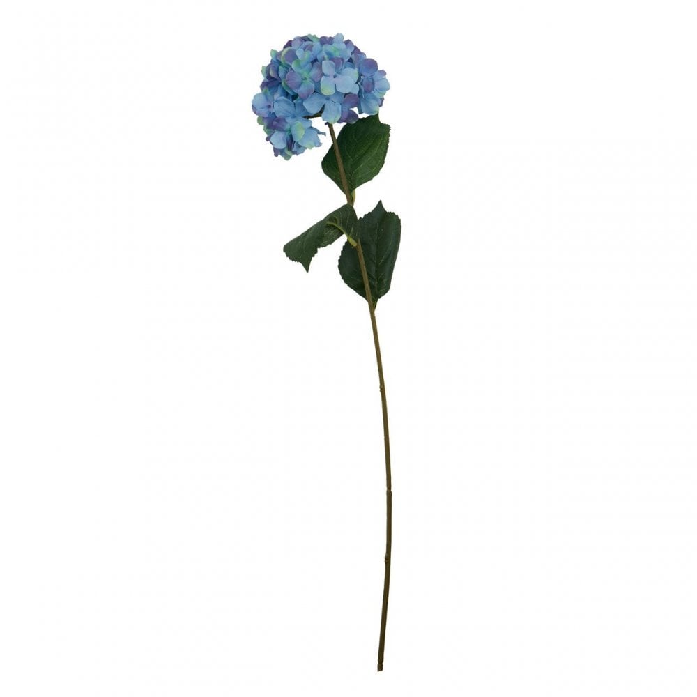 Fiori Hydrangea Stem Blue Flower - 74Cm