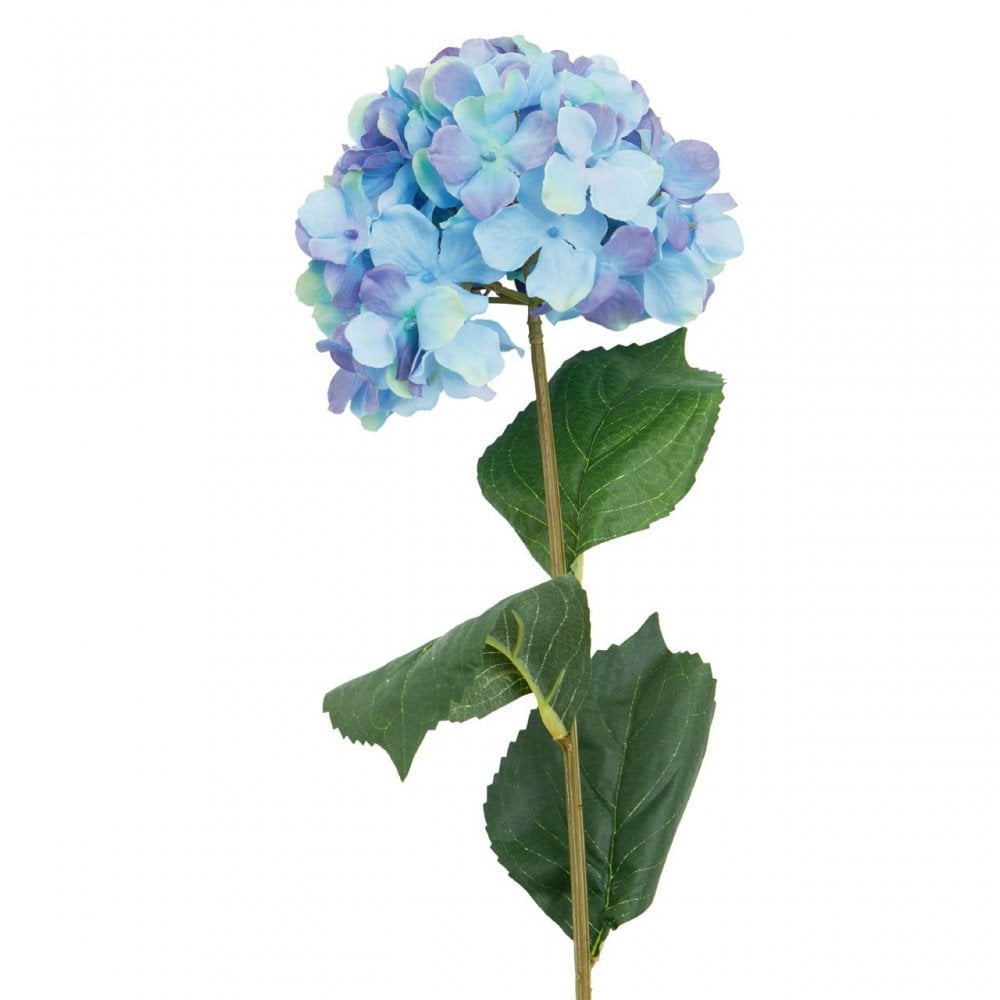 Fiori Hydrangea Stem Blue Flower - 74Cm