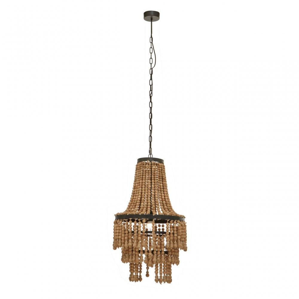 Lapiz Wood Chandelier