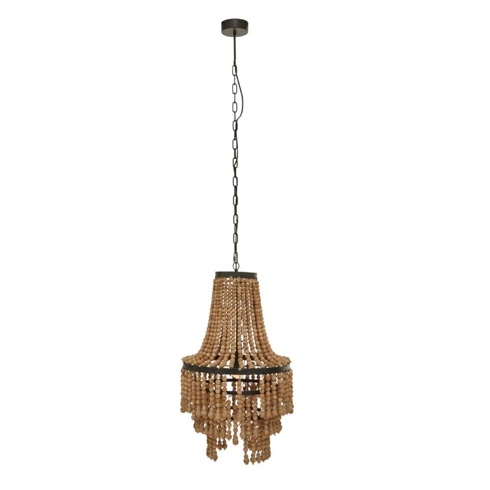 Lapiz Wood Chandelier