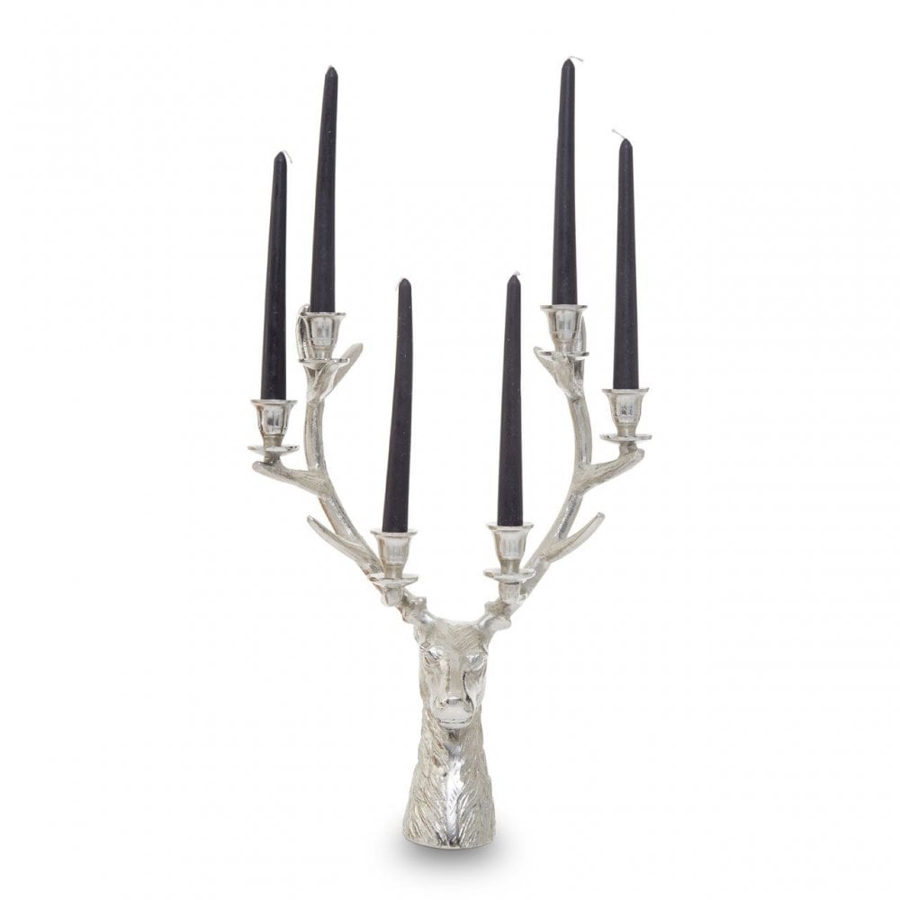 Stag Candelabra 6 Candles