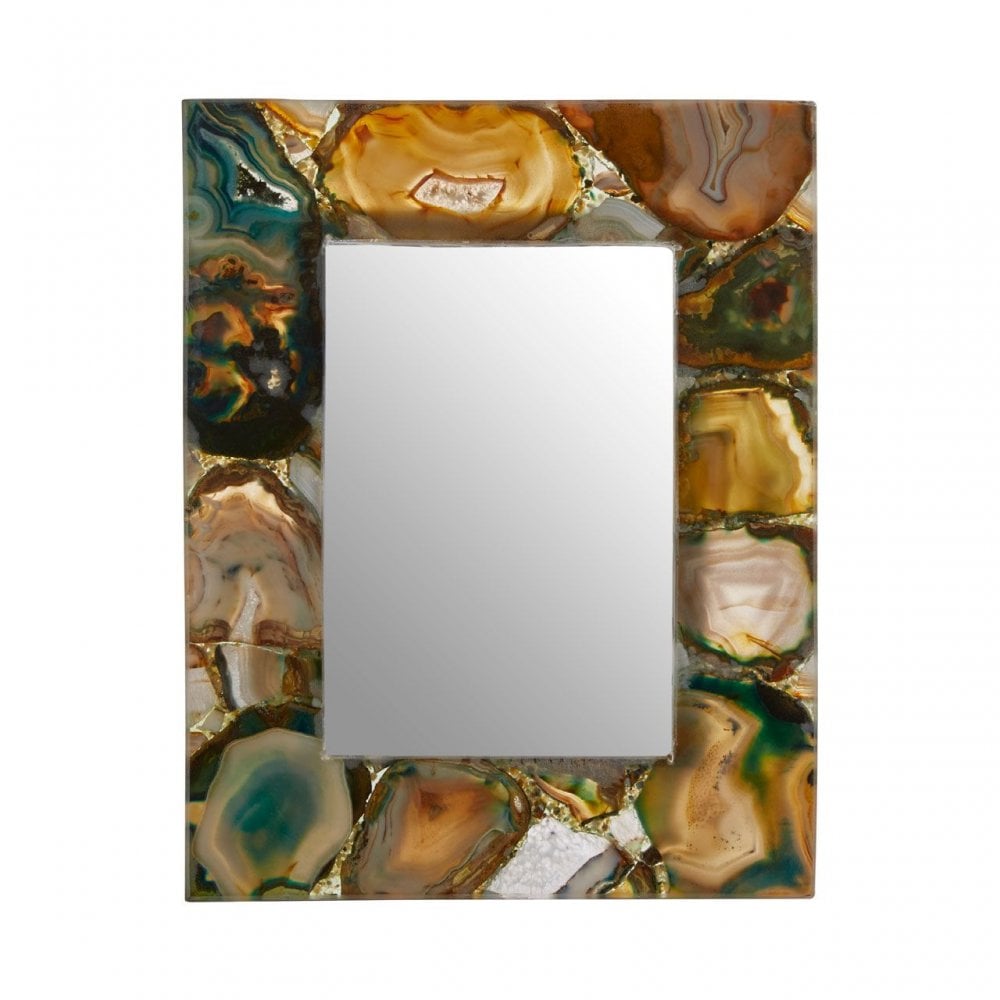 Bowerbird Green Agate Photo Frame 5X7