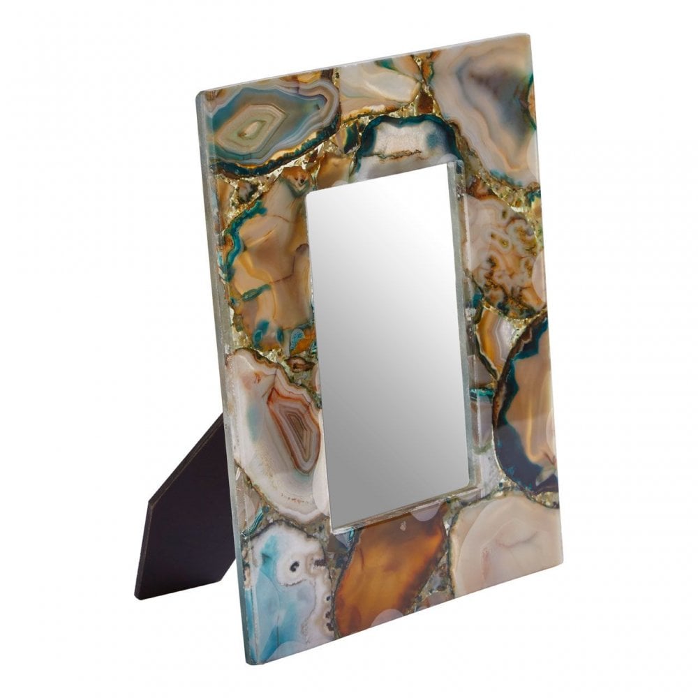 Bowerbird Green Agate Photo Frame 4X6