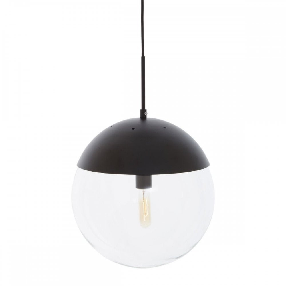 Revive Black Finish Pendant Light