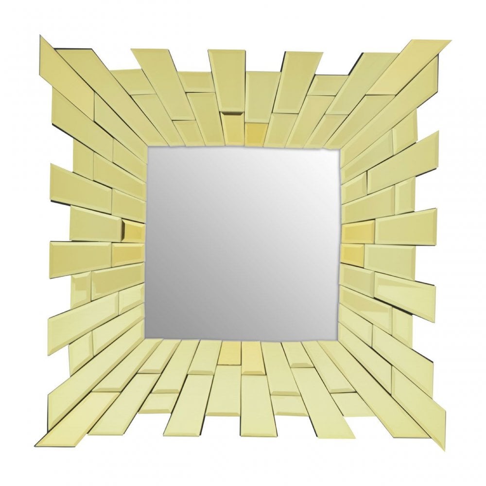 Dia Glitzy Small Square Wall Mirror