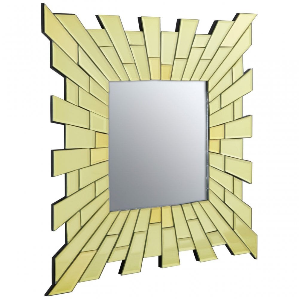 Dia Glitzy Small Square Wall Mirror