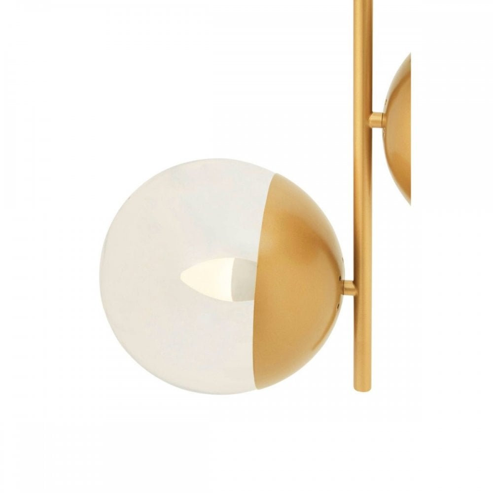 Revive Gold Finish 2 Shades Pendant Light