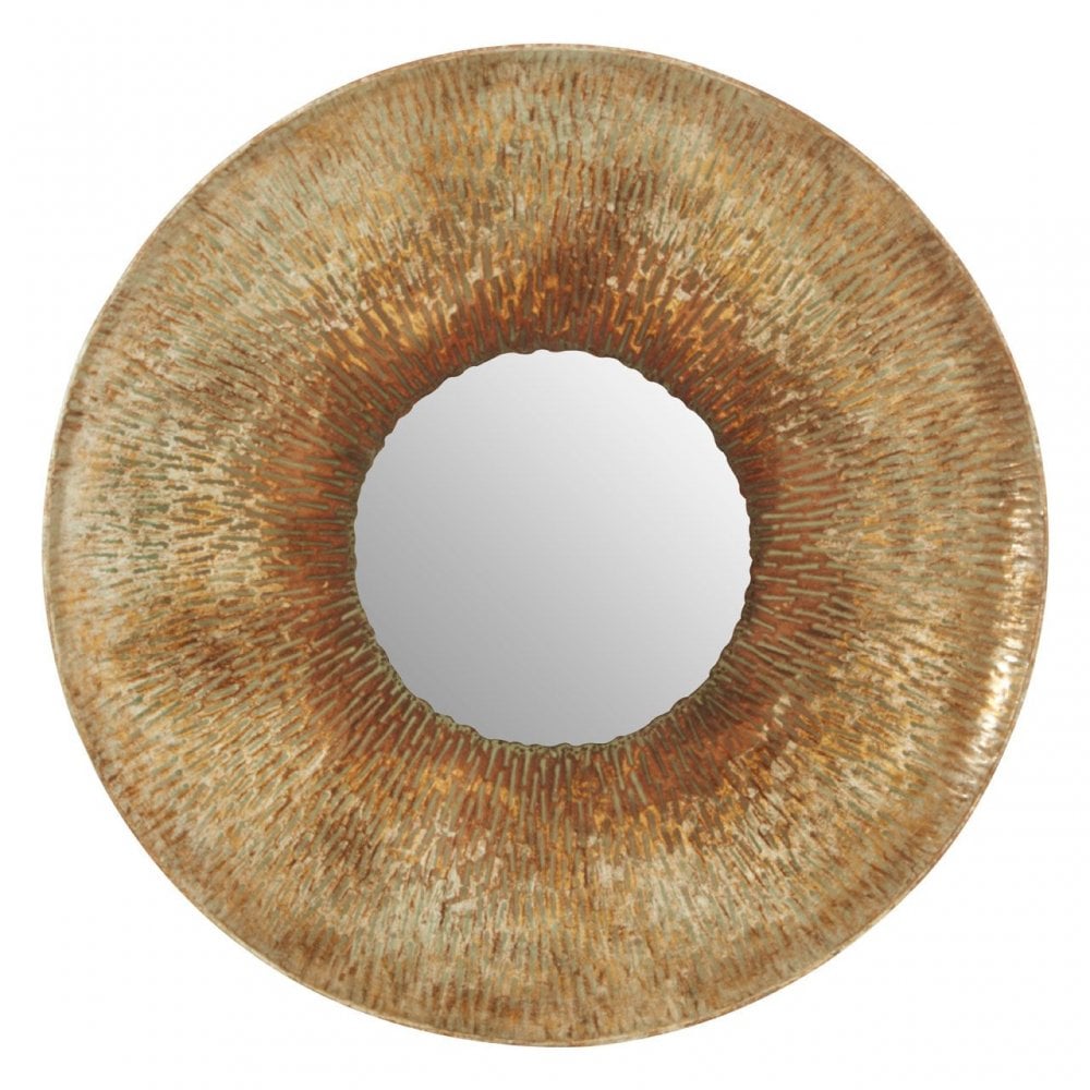 Faiza Large Textured Wall Mirror