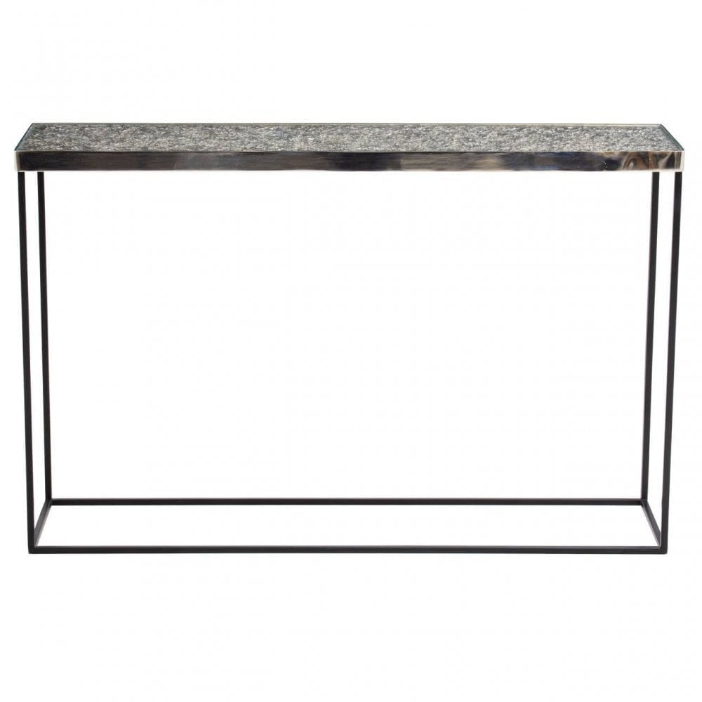 Akola Silver Console Table