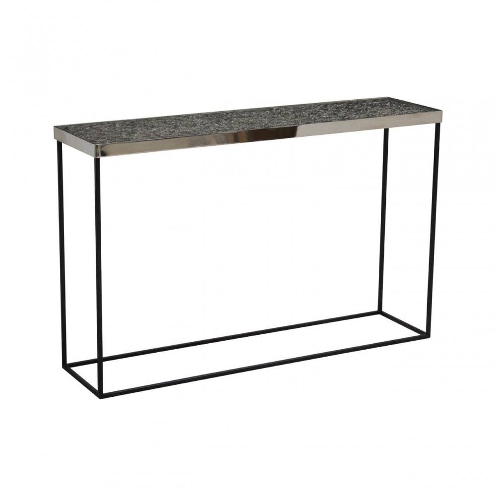 Akola Silver Console Table