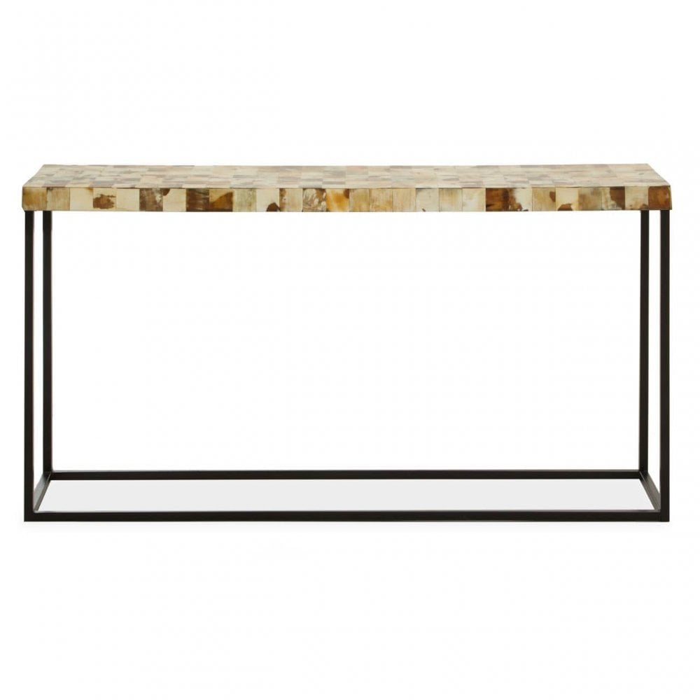 Obra Cream Shell Console Table